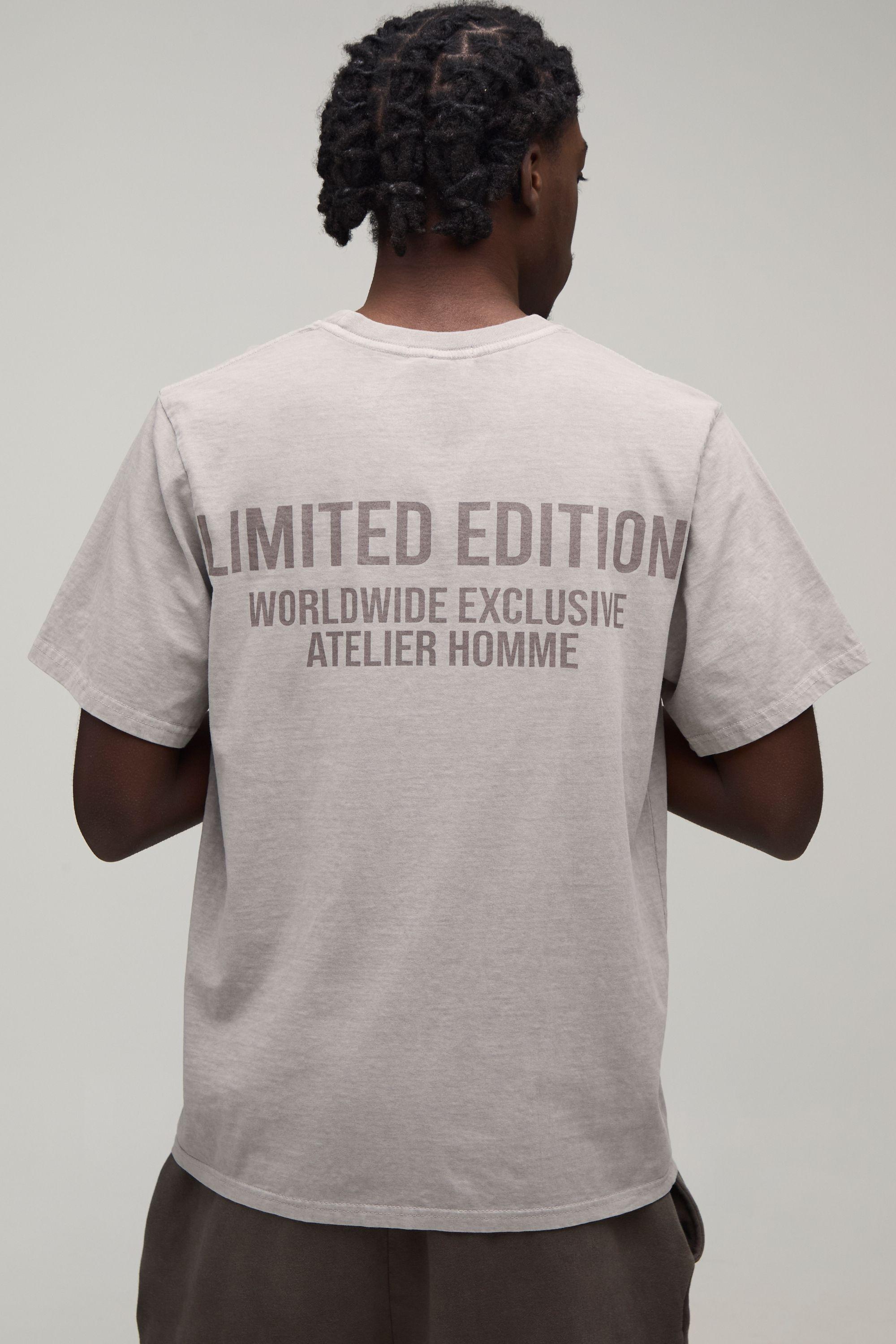Limited Edition Regular Fit T-Shirt by BOOHOOMAN