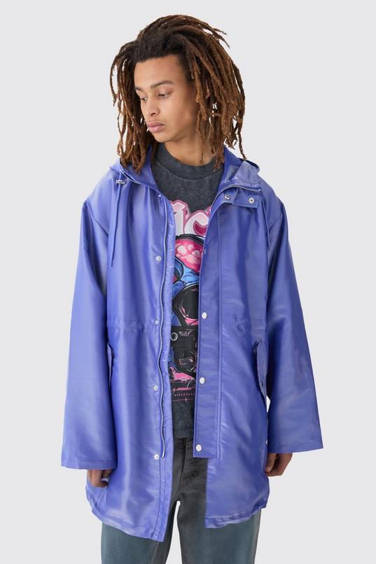 Liquid Metallic Parka by BOOHOOMAN