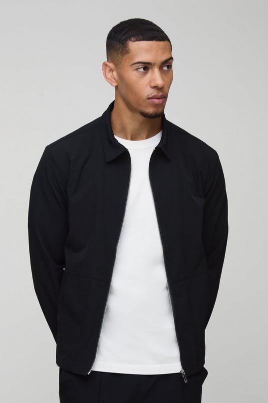 Long Sleeve Regular Fit Shacket by BOOHOOMAN