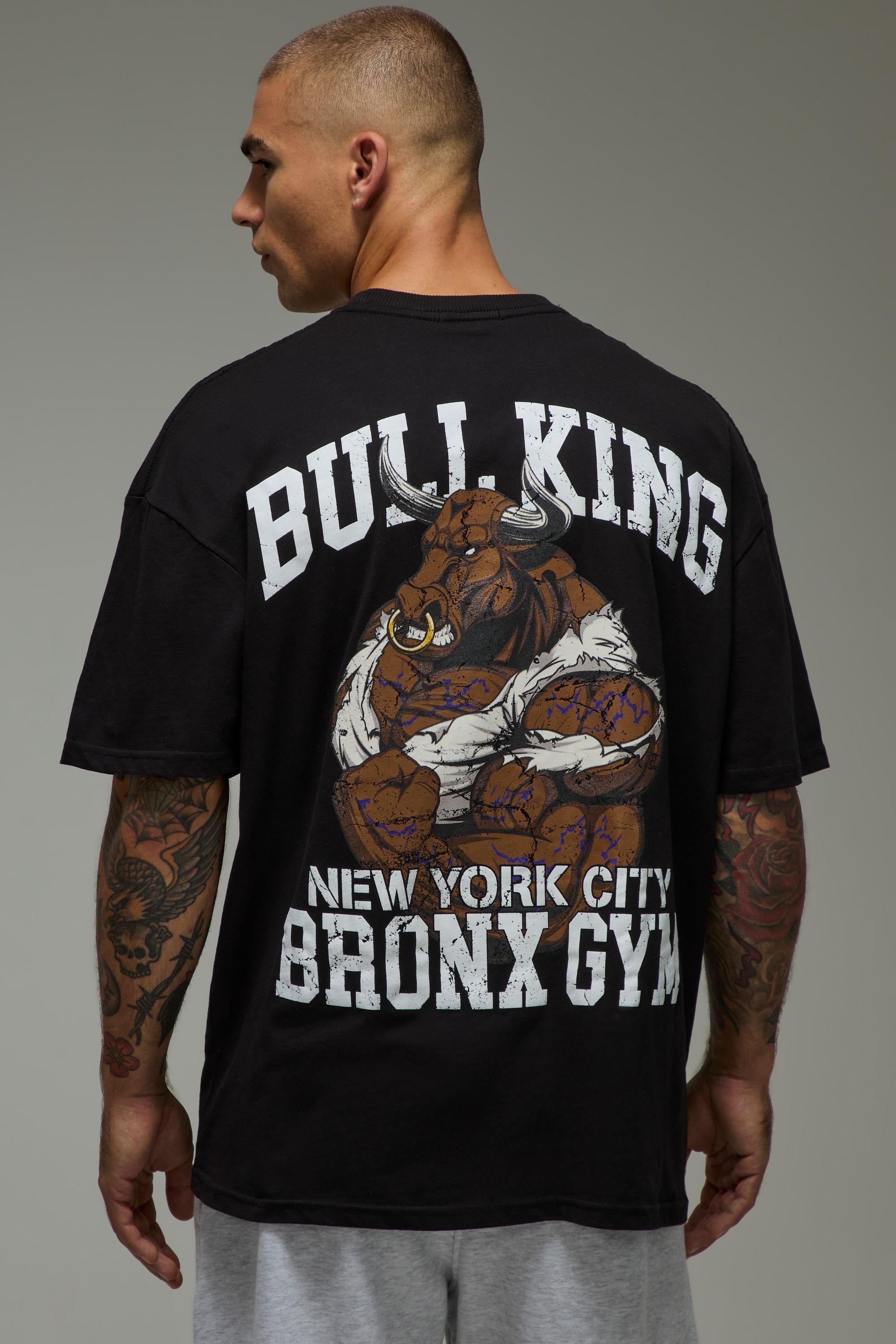 MAN Active Bulking Season Oversized T-Shirt by BOOHOOMAN