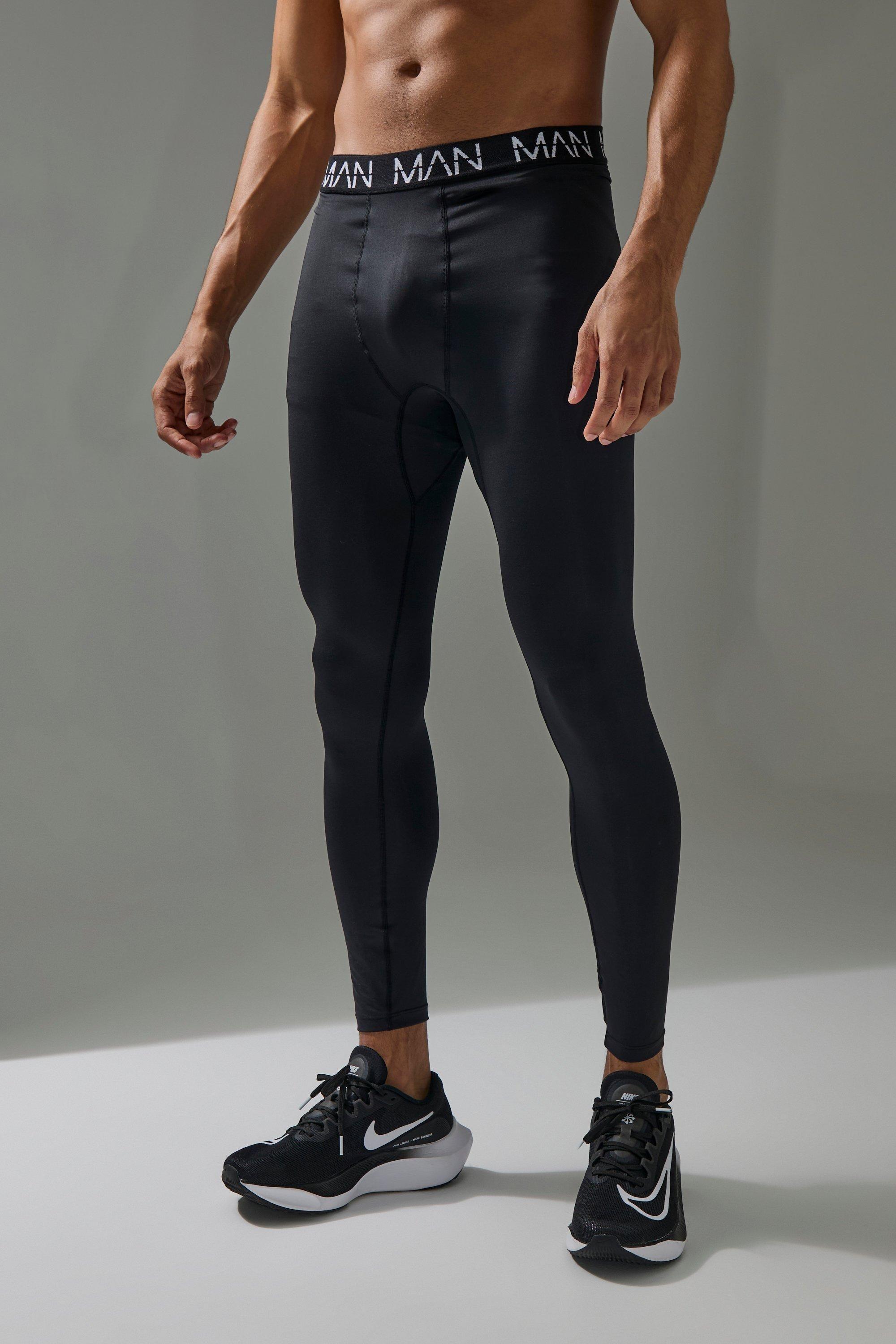 Man Active Base Layer Legging by BOOHOOMAN