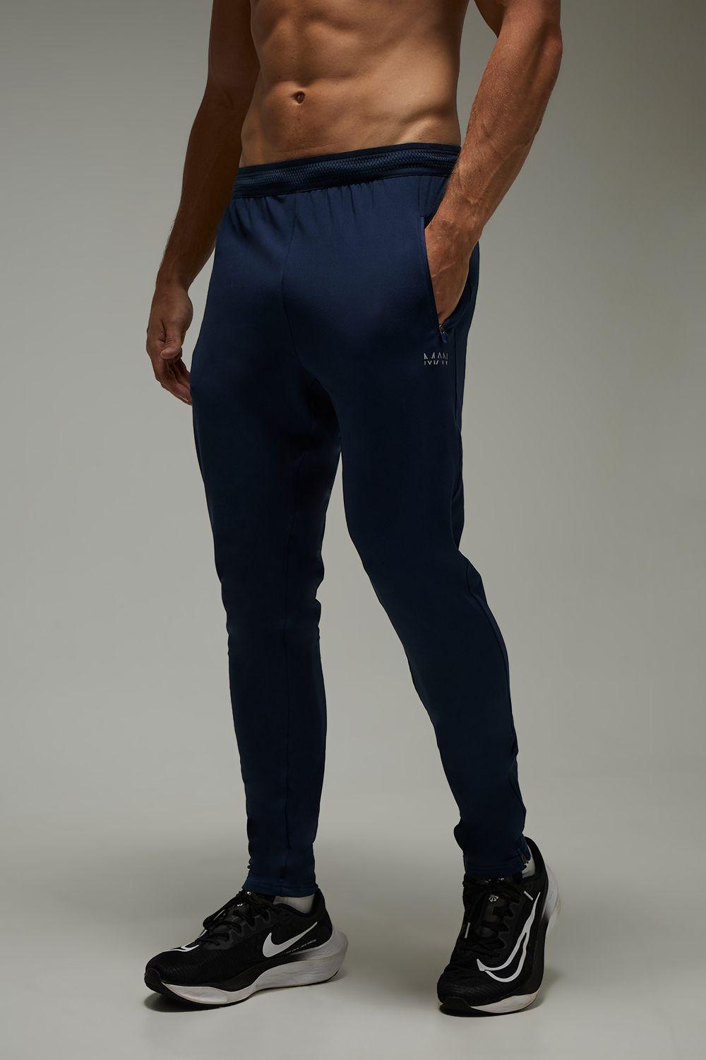 Man Active Gym Essentials Stretch Tapered Jogger by BOOHOOMAN Man Active Gym Essentials Stretch Tapered Jogger by BOOHOOMAN