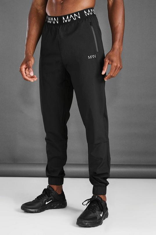 Man Active Gym Tapered Jogger by BOOHOOMAN