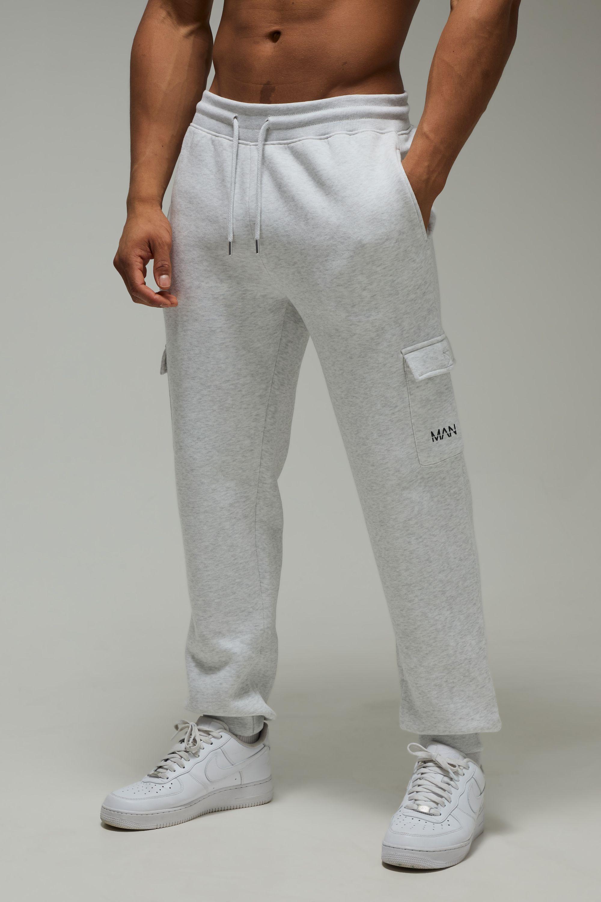 Man Active Regular Fit Cargo Jogger by BOOHOOMAN