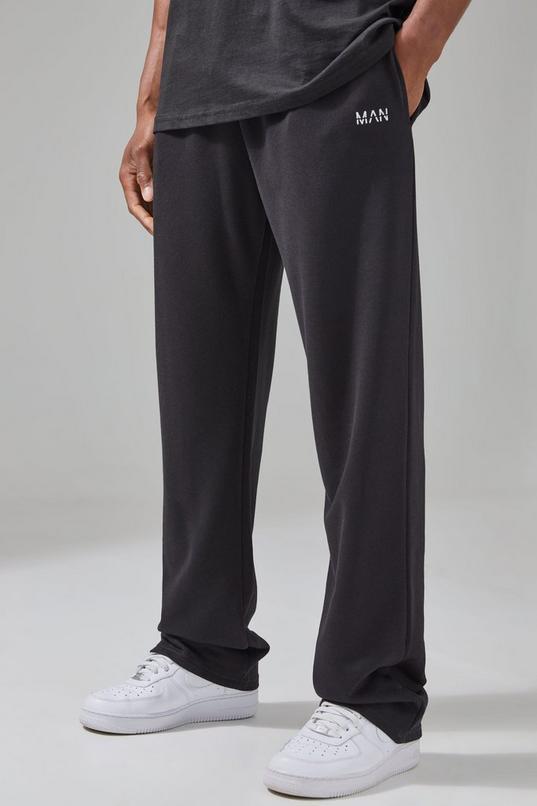 Man Active Straight Leg Man Dash Jogger by BOOHOOMAN