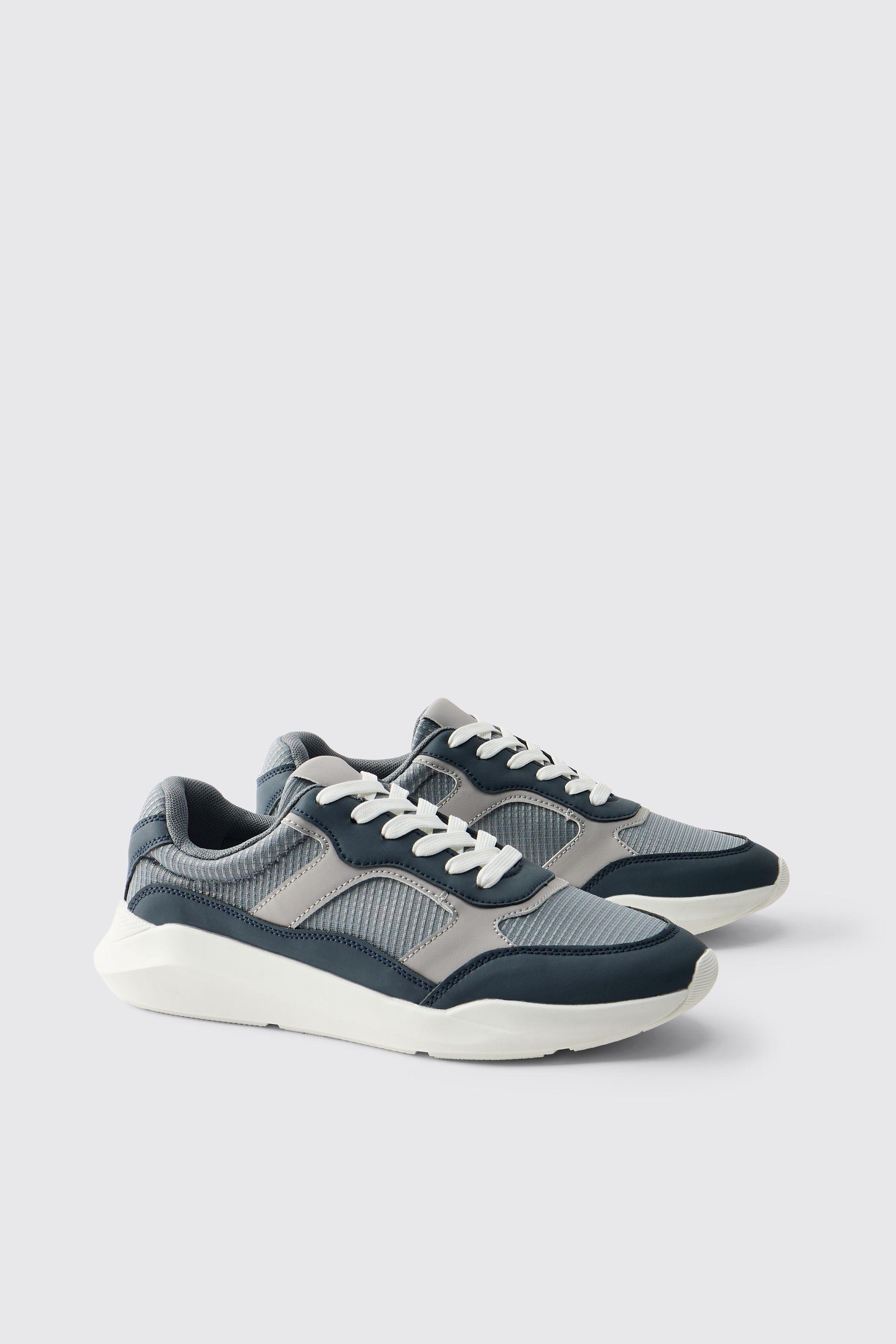Mesh Panel Runner Style Trainer by BOOHOOMAN