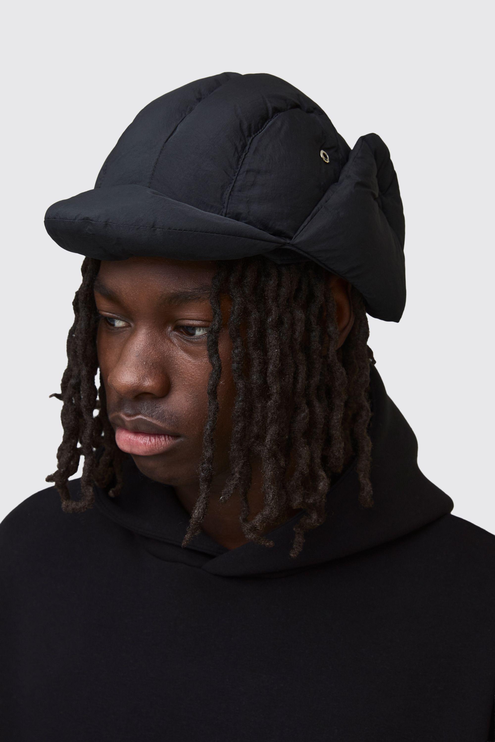 Nylon Trapper Hat by BOOHOOMAN