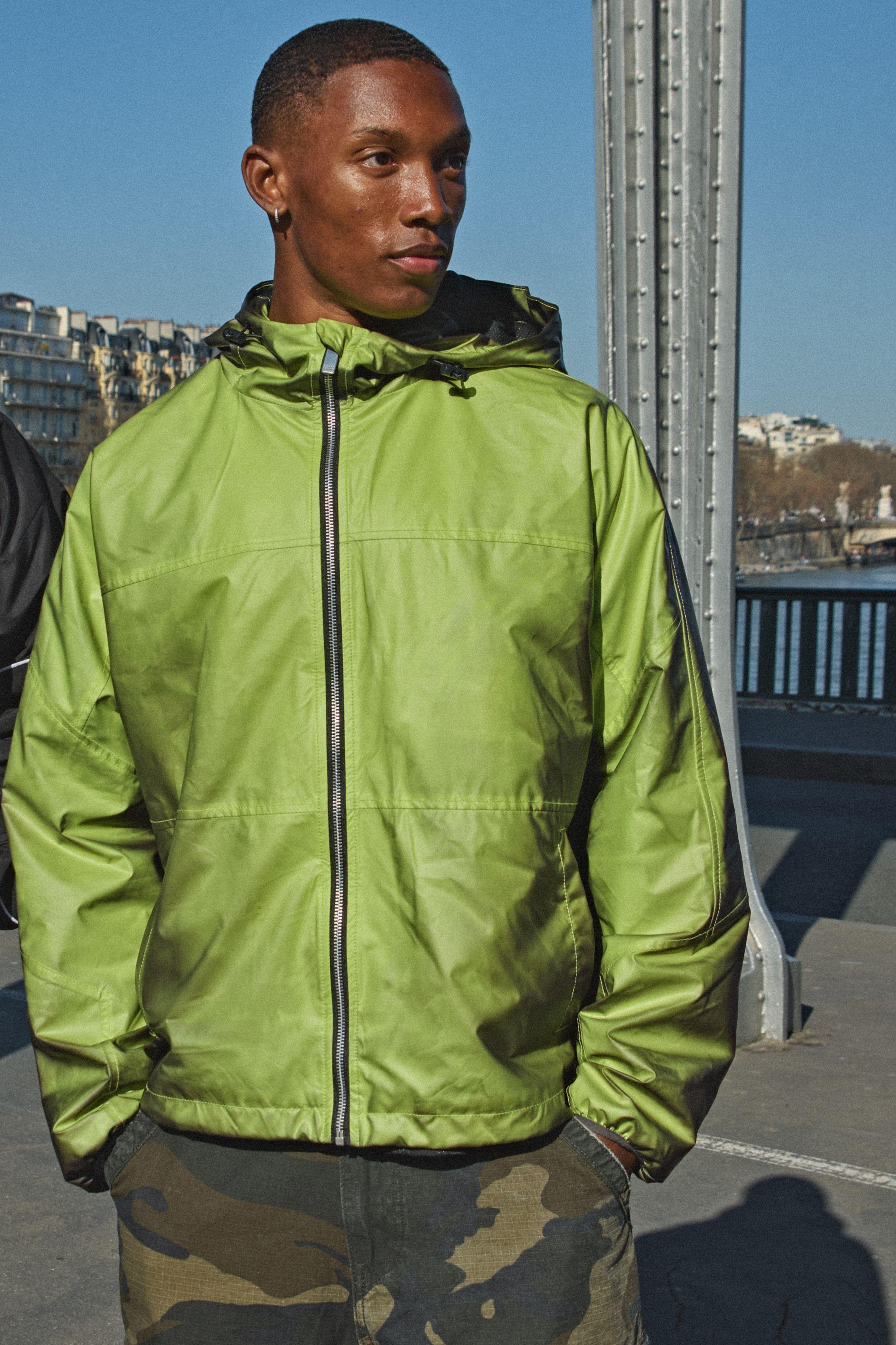 Oversized Boxy Heat Sense Cagoule by BOOHOOMAN