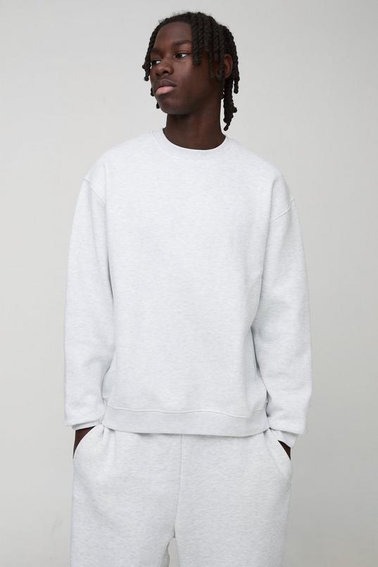 Oversized Crew Neck Sweatshirt by BOOHOOMAN