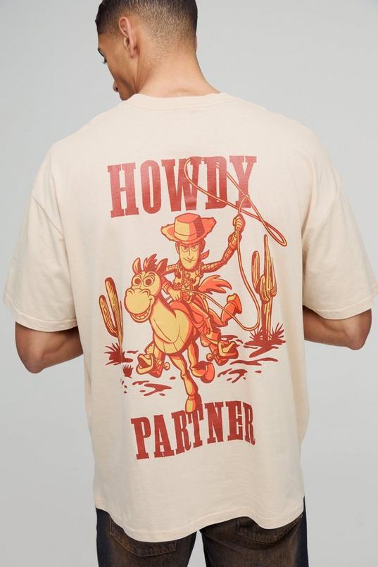 Oversized Disney Toy Story Howdy License T-Shirt by BOOHOOMAN