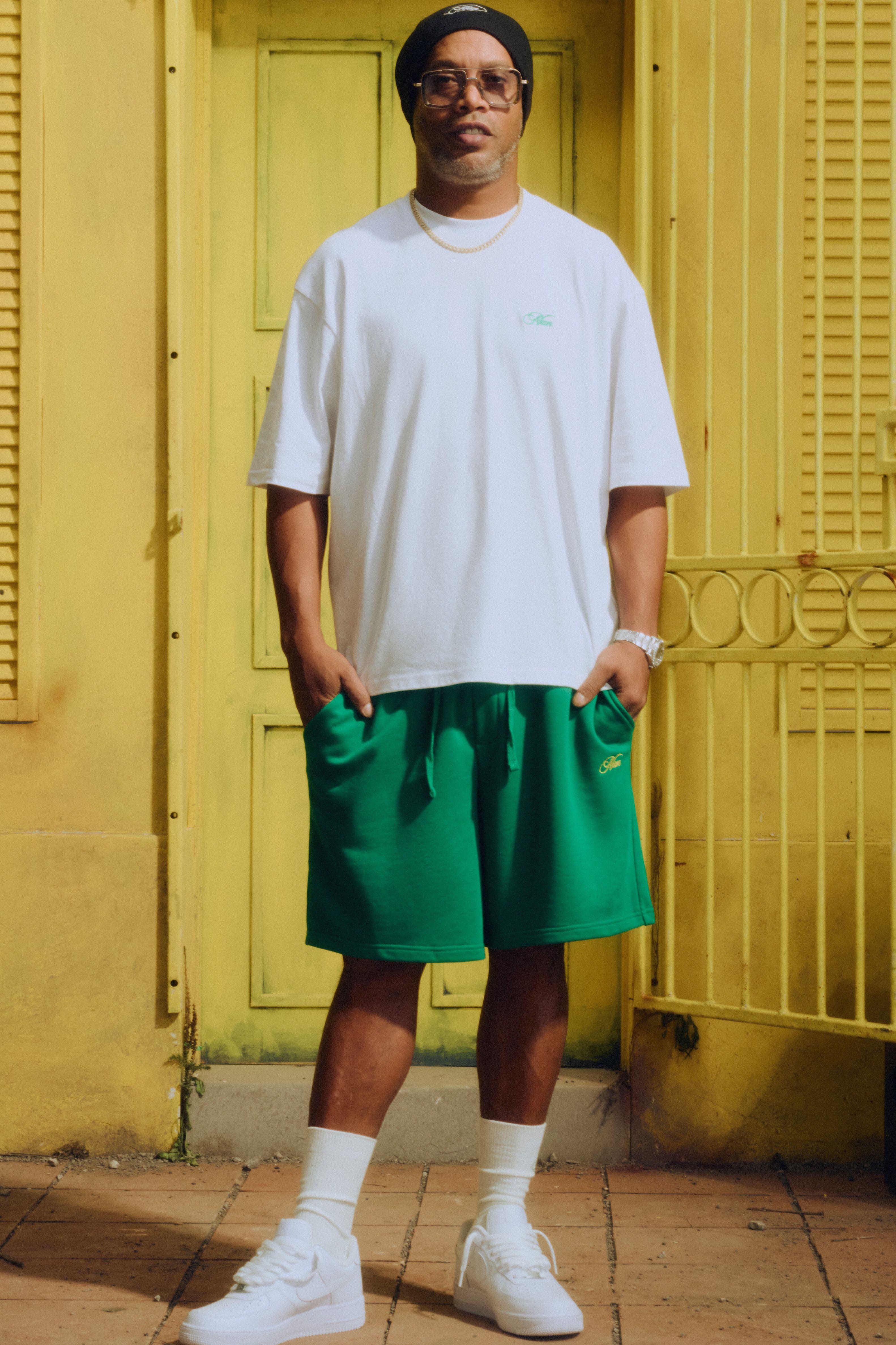Oversized Man Script Hi-Lo T-Shirt and Baggy Short Set by BOOHOOMAN