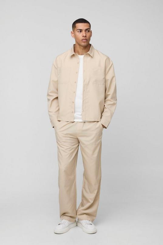 Oversized Ripstop Set by BOOHOOMAN