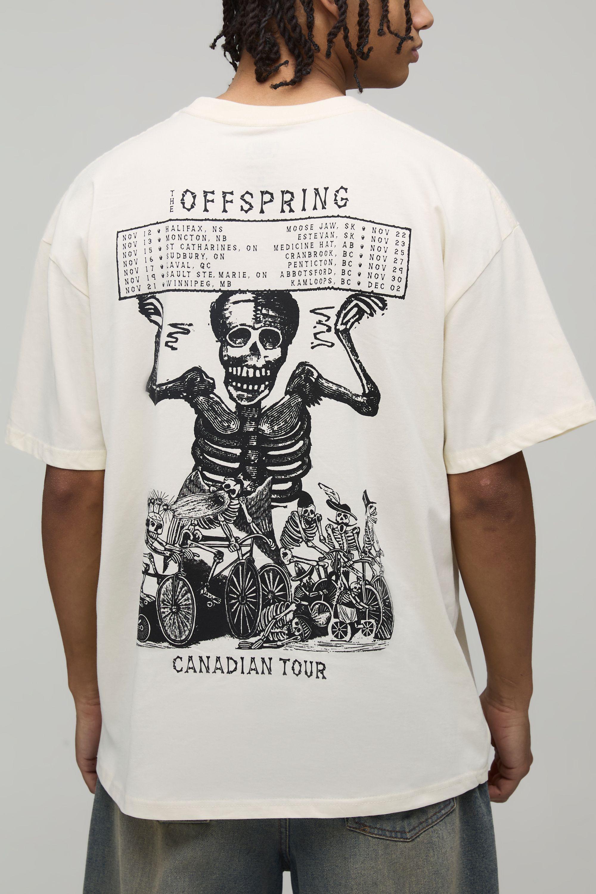 Oversized The Offspring License Printed T-Shirt by BOOHOOMAN