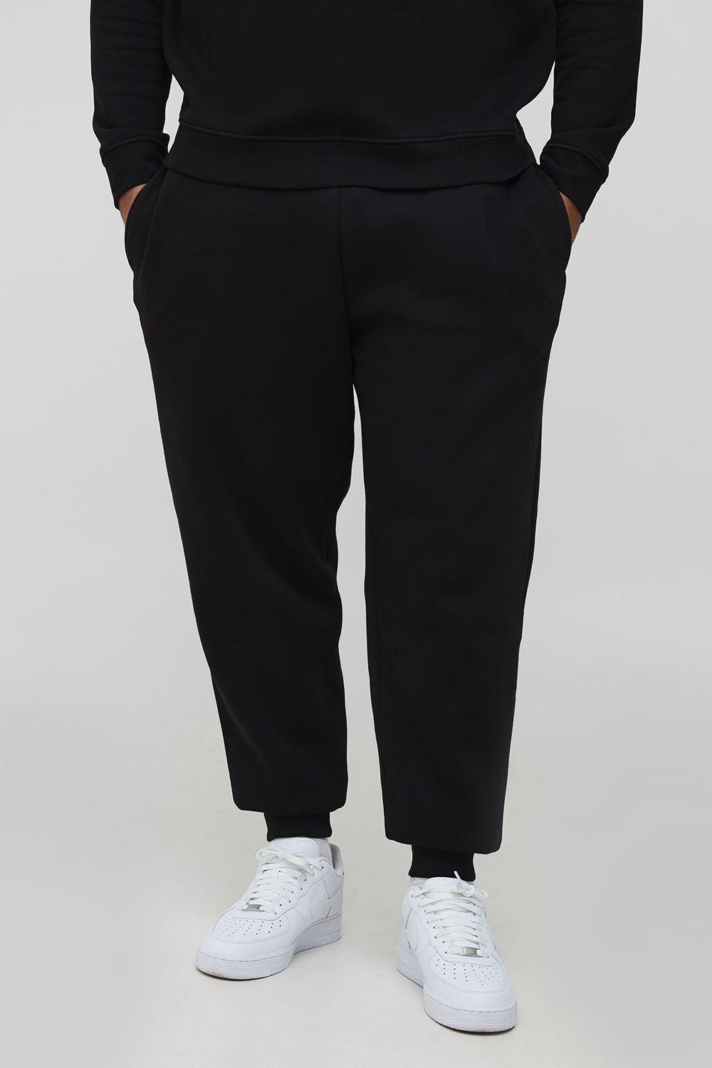 Plus Basic BM Signature Regular Fit Jogger by BOOHOOMAN