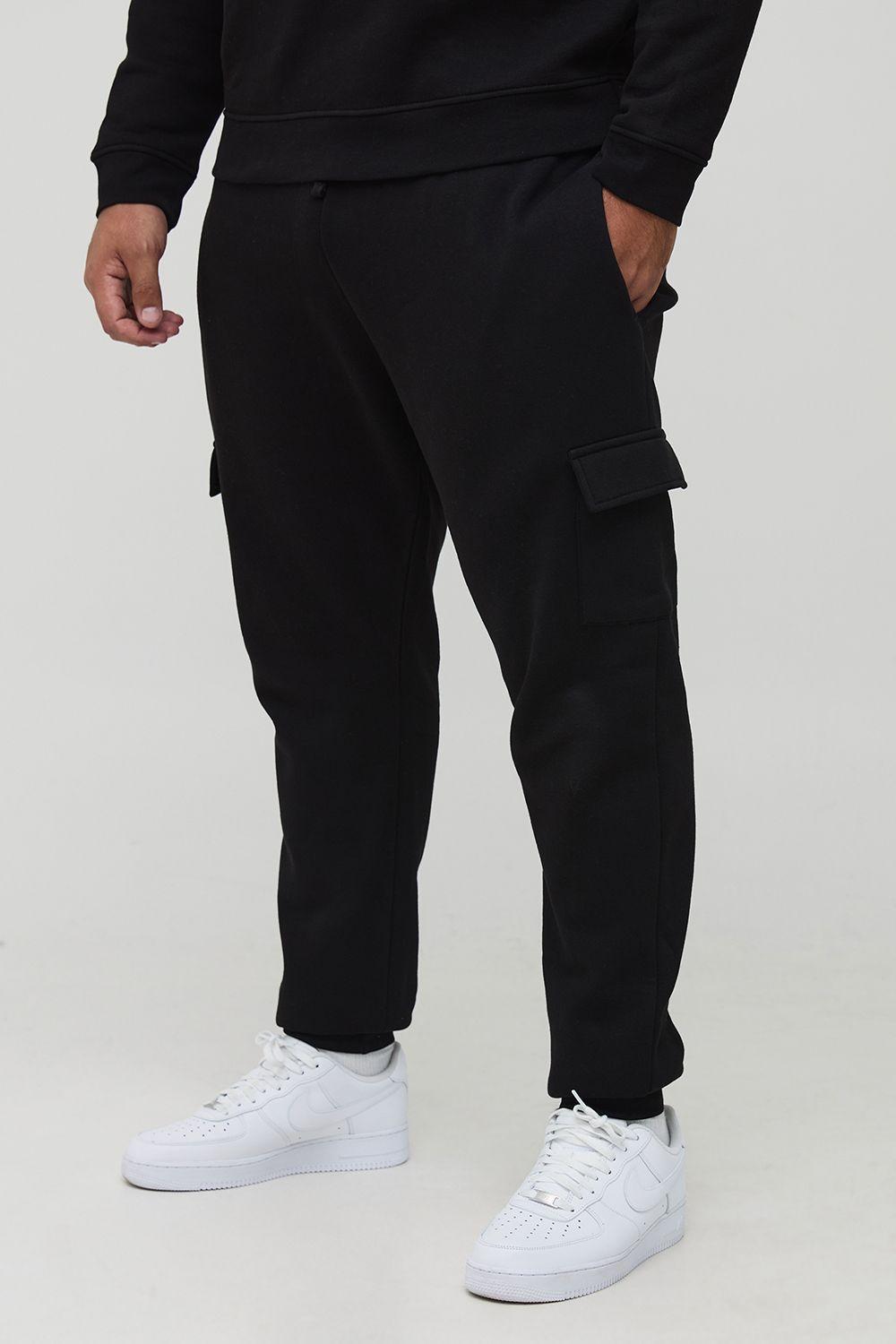 Plus Basic Skinny Fit Cargo Jogger by BOOHOOMAN