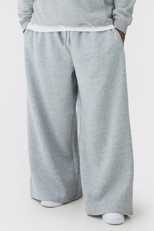 Plus Essential Extreme Wide Leg Joggers by BOOHOOMAN