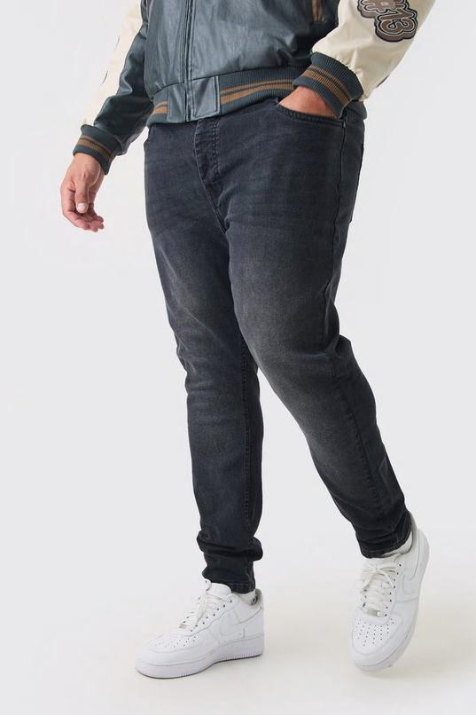 Plus Essential Skinny Fit Jeans by BOOHOOMAN