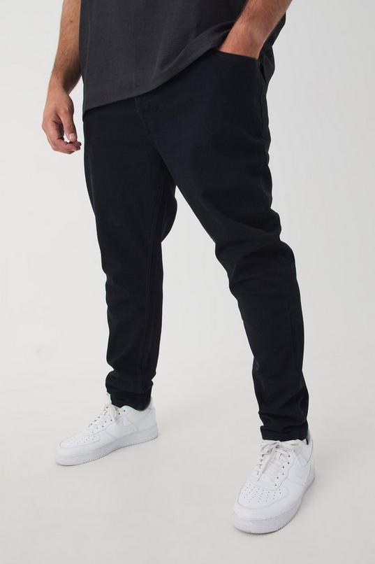 Plus Essential Skinny Fit Jeans by BOOHOOMAN