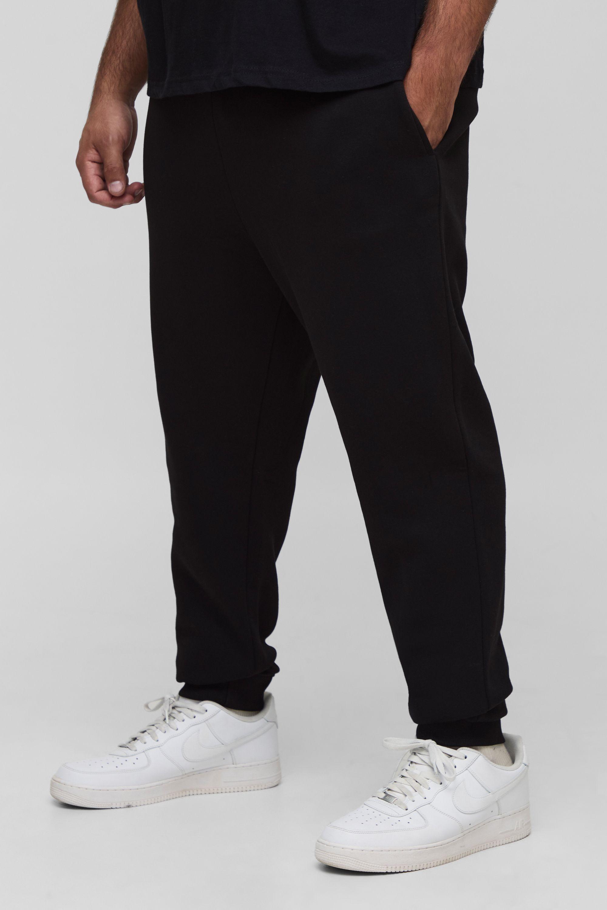 Plus Essential Slim Fit Joggers by BOOHOOMAN