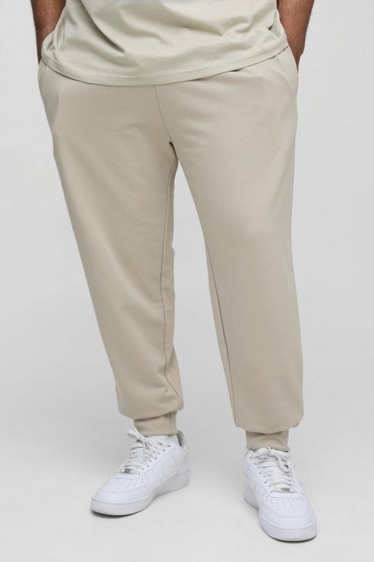 Plus Lightweight Regular Fit Basic Joggers by BOOHOOMAN
