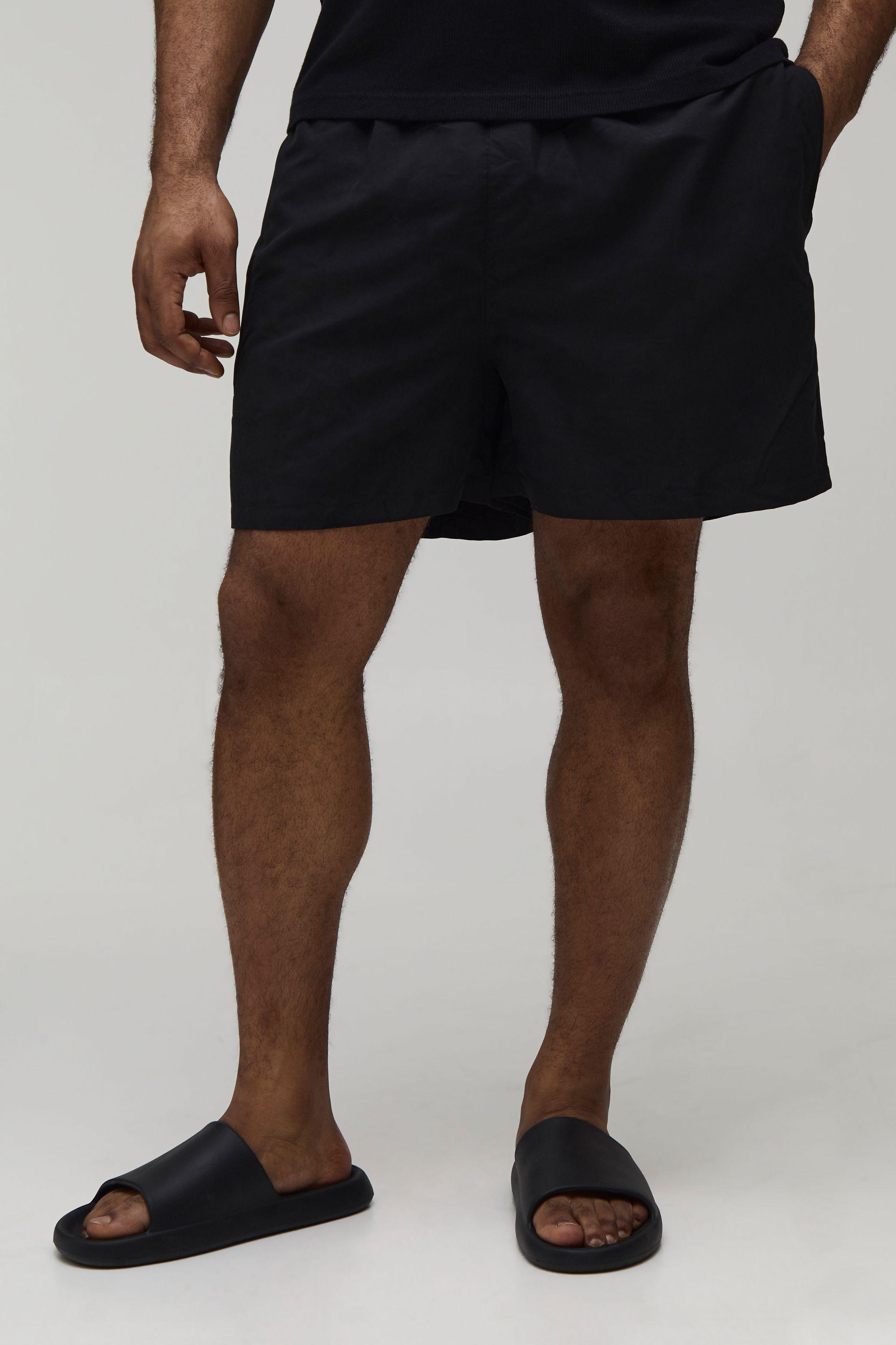 Plus Short Length Swim Short by BOOHOOMAN