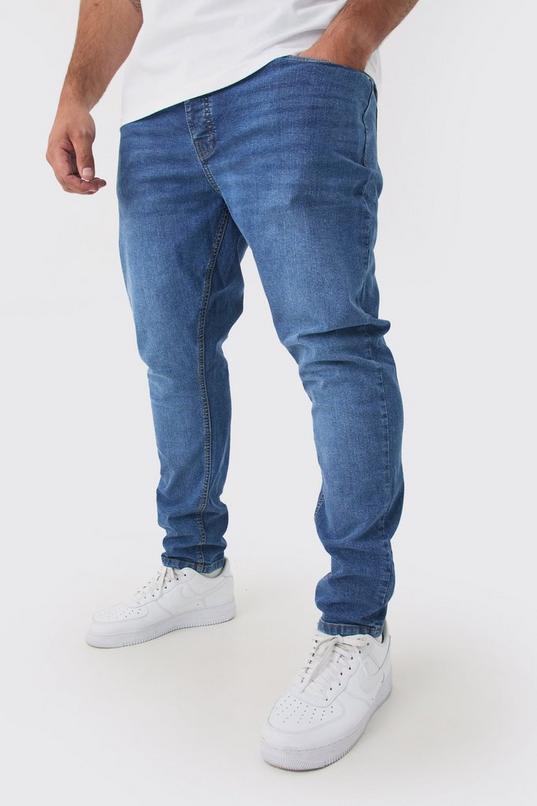 Plus Skinny Stretch Jeans by BOOHOOMAN