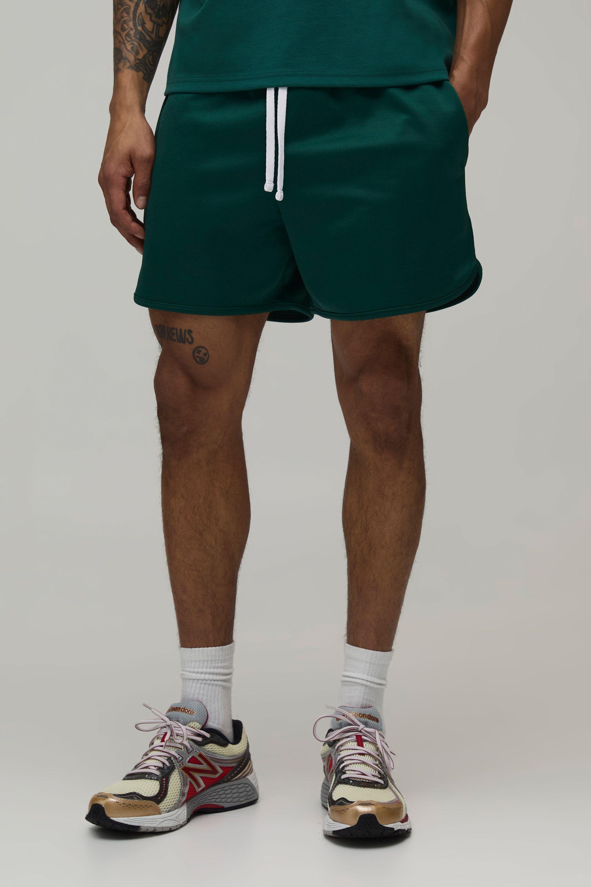 Racer Fit Tricot Jersey Short by BOOHOOMAN