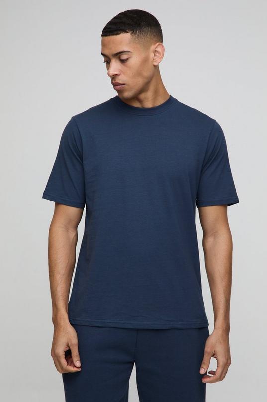 Regular Fit Essential Crew Neck T-shirt by BOOHOOMAN