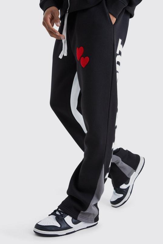 Regular Fit Limited Edition Gusset Jogger by BOOHOOMAN
