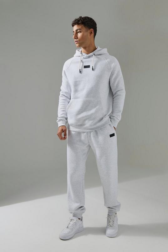 Regular Fit Man Active Hoodie & Jogger Tracksuit by BOOHOOMAN