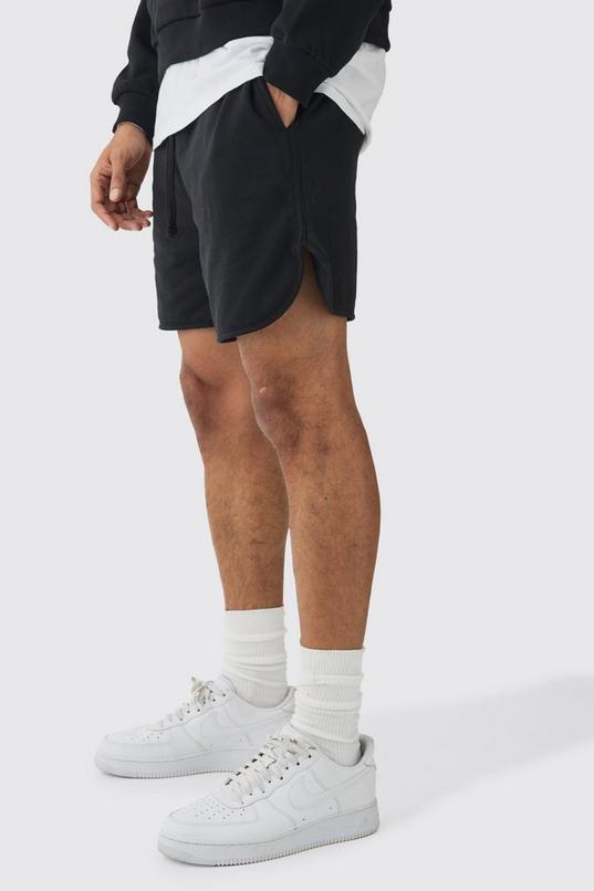 Regular Fit Volley Short Length Heavyweight Short by BOOHOOMAN