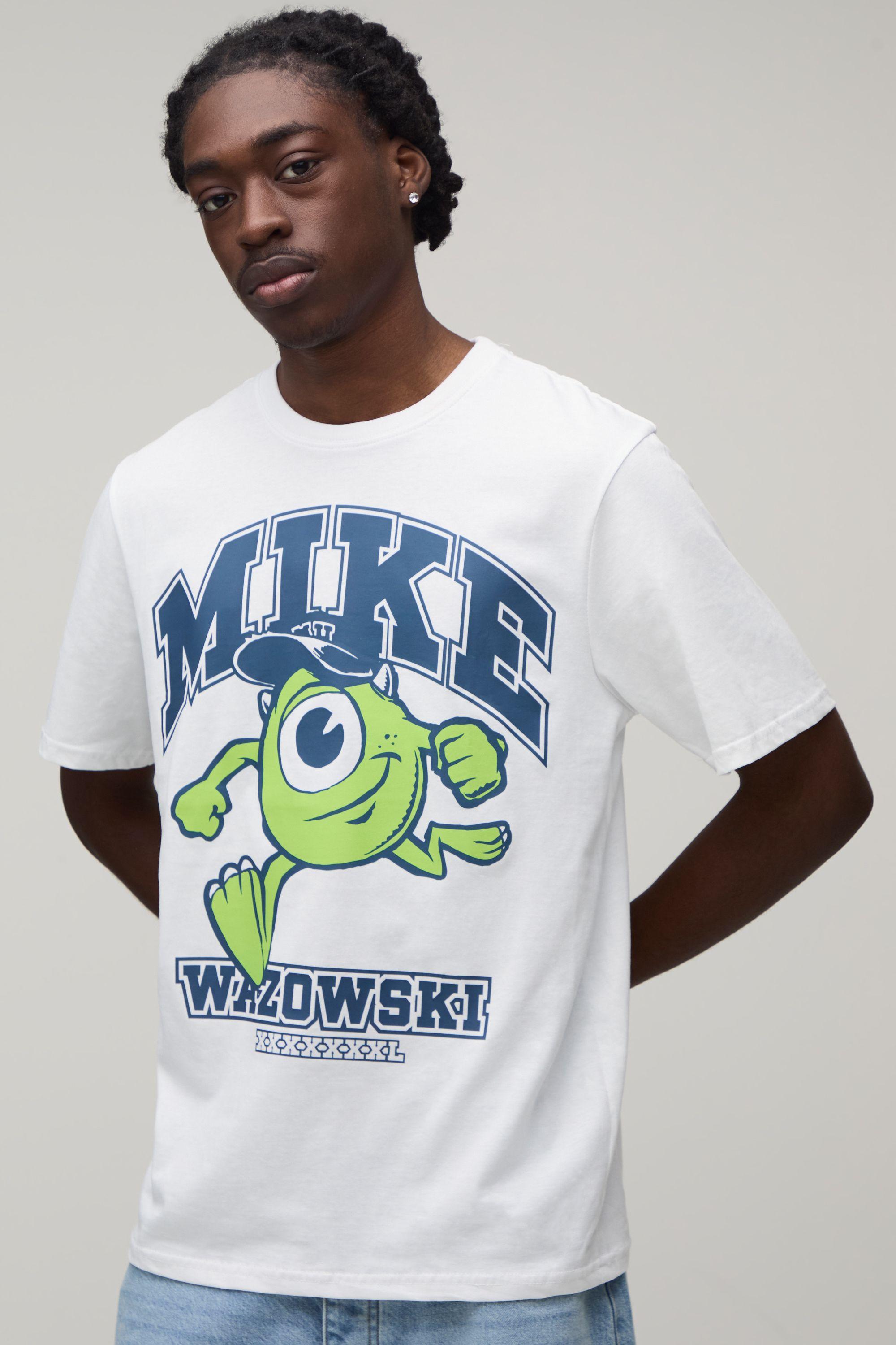 Regular Monsters Inc. License Print T-shirt by BOOHOOMAN