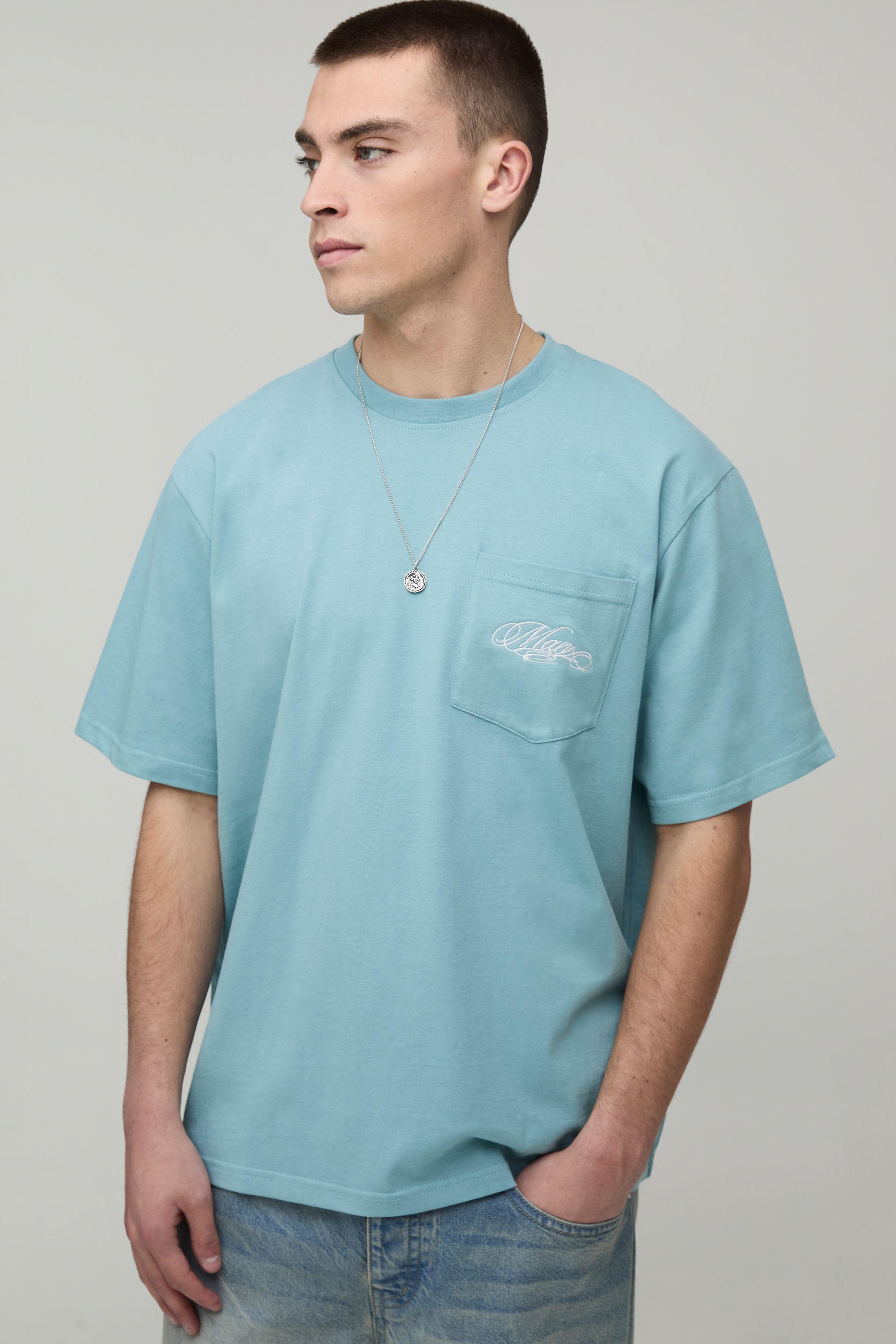 Relaxed Fit Pocket T-shirt by BOOHOOMAN