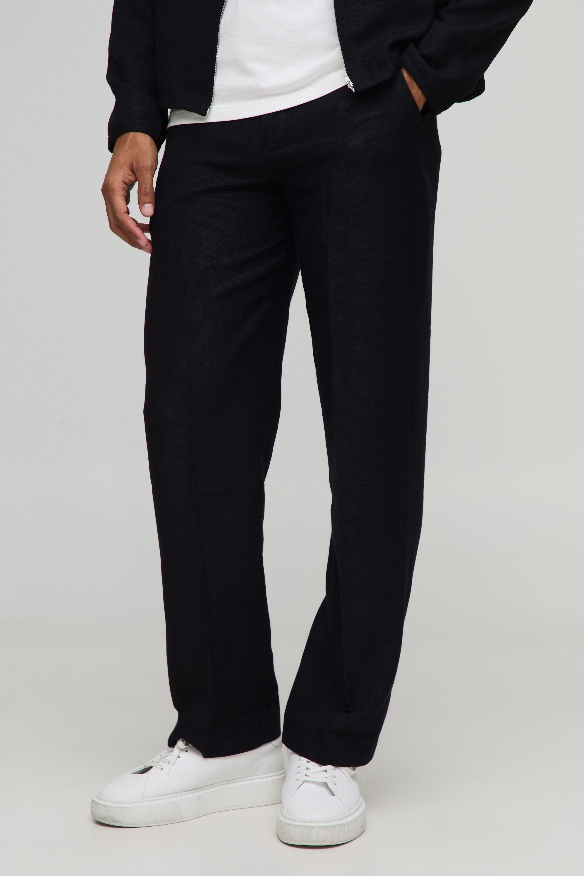 Relaxed Fixed Waist Trouser by BOOHOOMAN