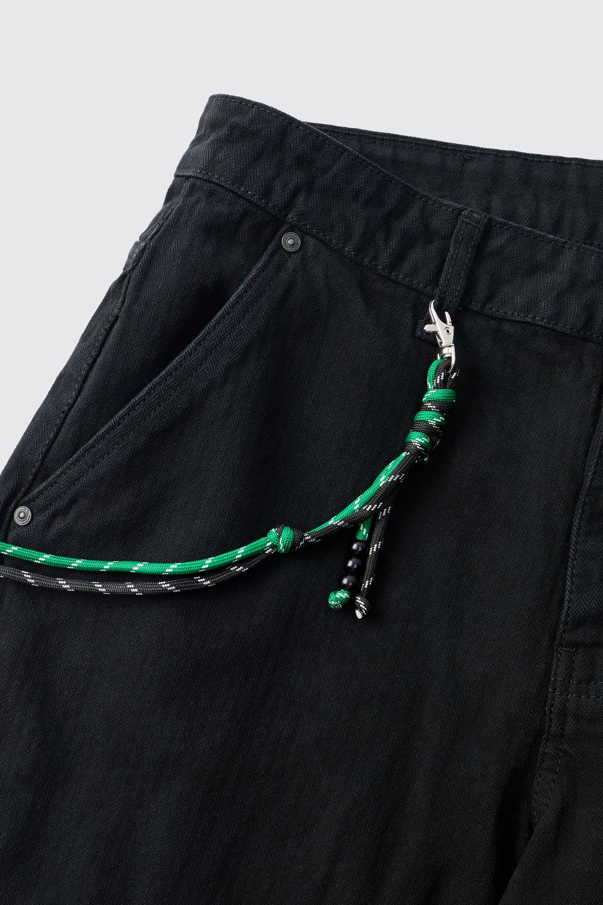Rope Jean Chain by BOOHOOMAN