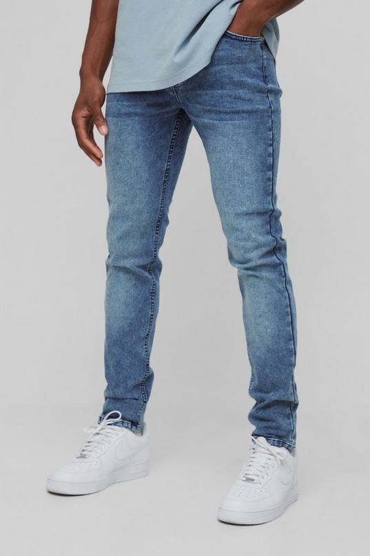 Skinny Stretch Jeans by BOOHOOMAN