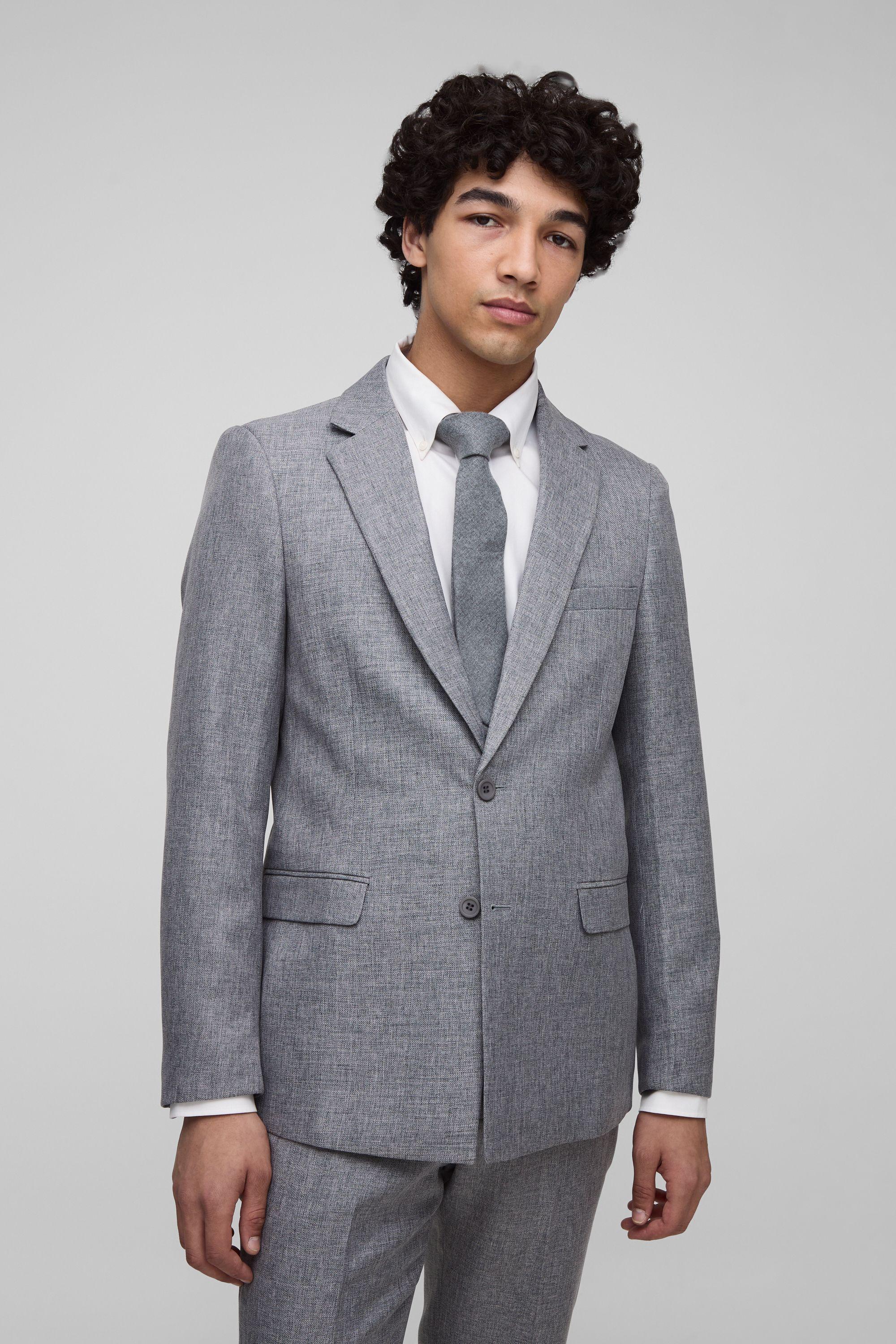 Slim Fit Single Breasted Suit Jacket by BOOHOOMAN