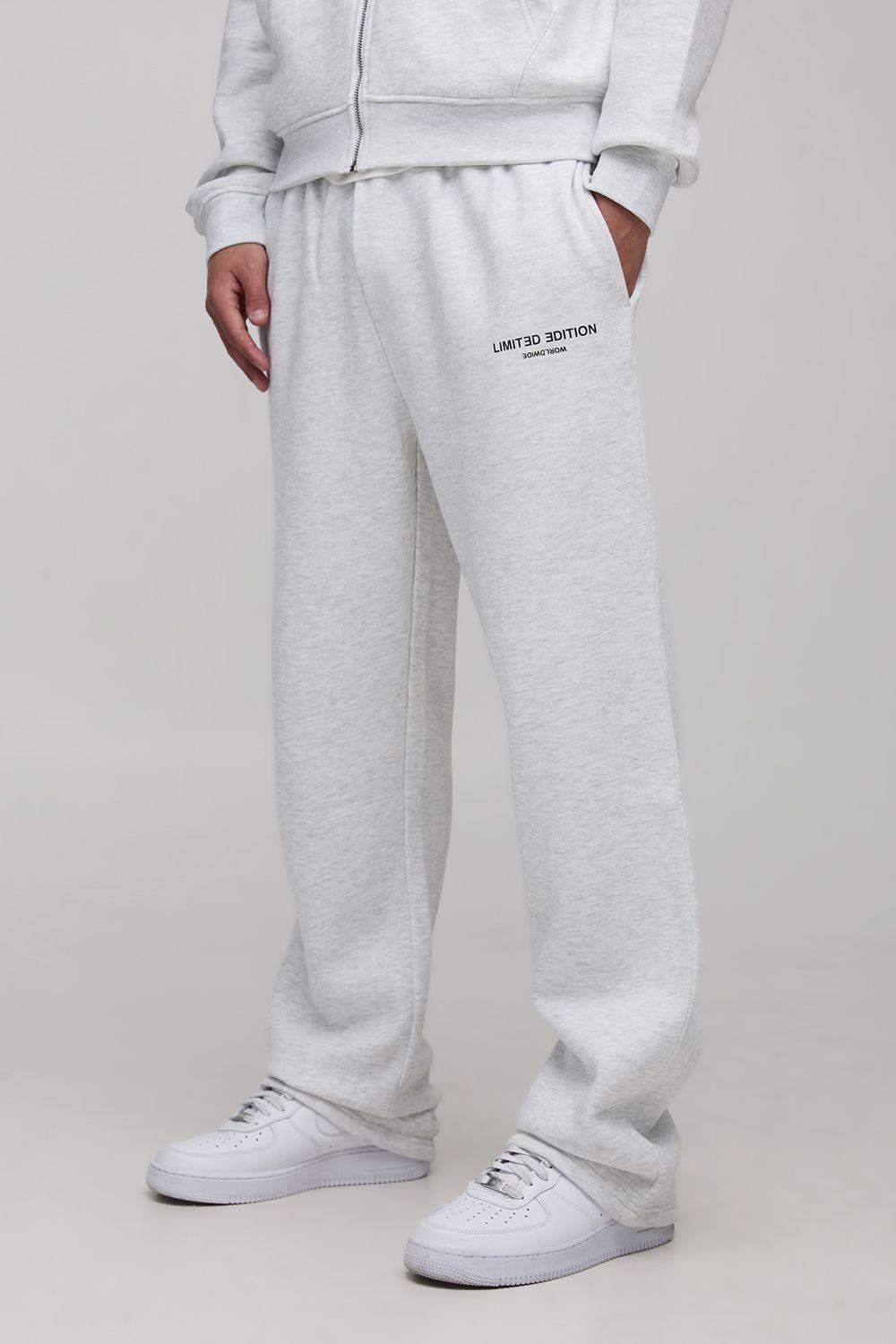 Straight Fit Limited Jogger by BOOHOOMAN