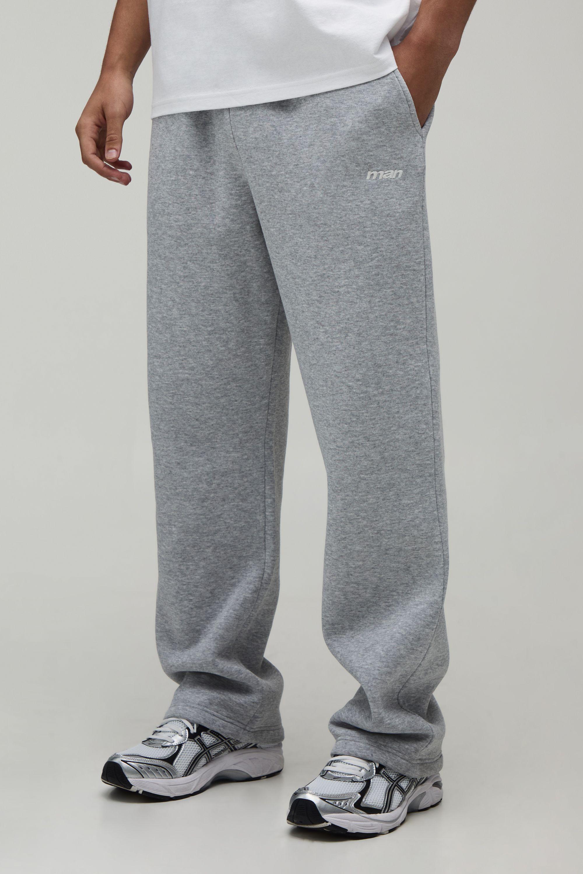 Straight Fit Man Sport Embroidered Jogger by BOOHOOMAN