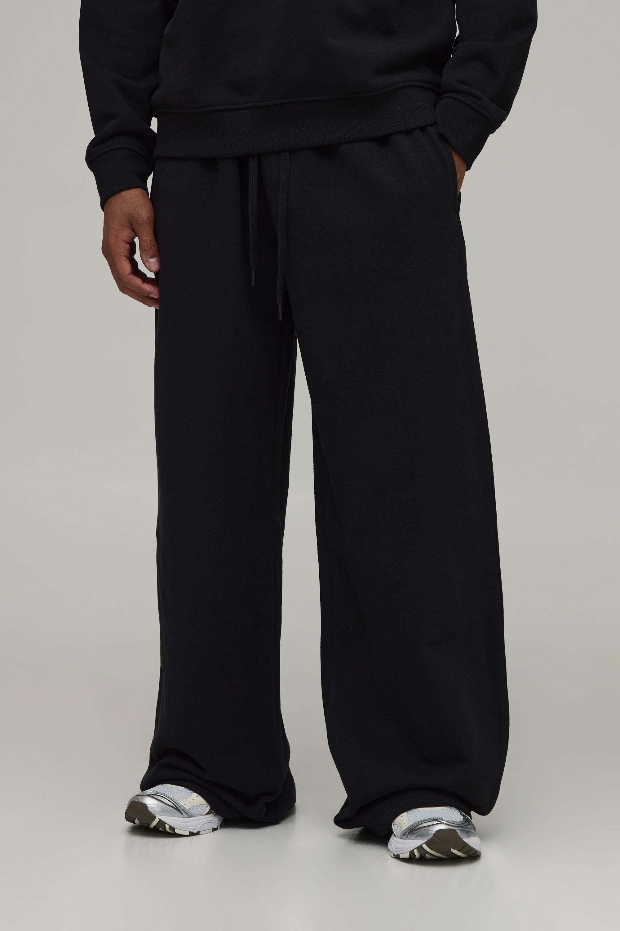 Straight Leg Premium 480gsm Jogger by BOOHOOMAN