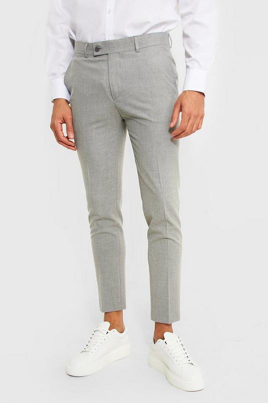 Super Skinny Suit Trousers by BOOHOOMAN