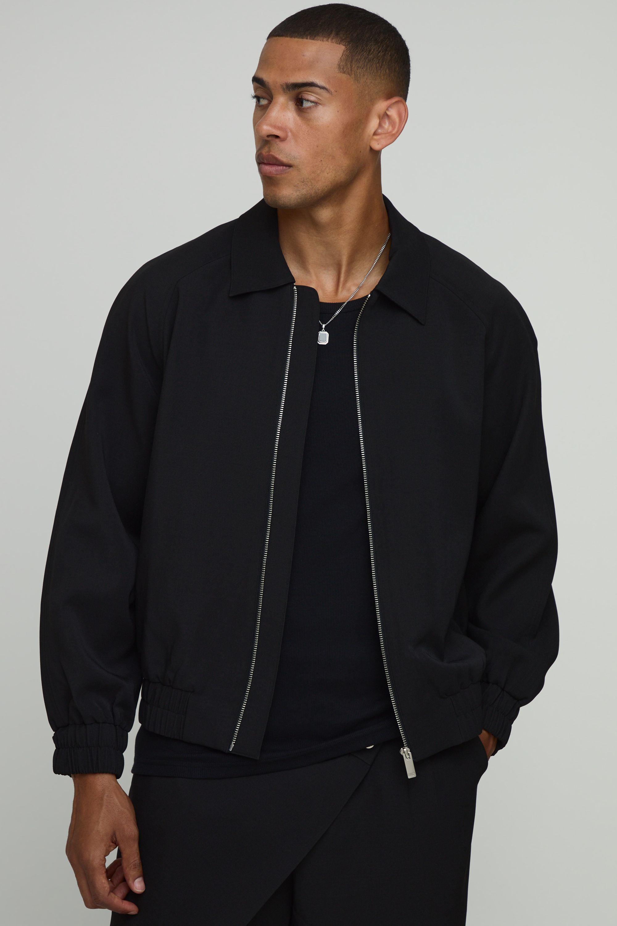 Tailored Co-Ord Regular Fit Trucker Jacket by BOOHOOMAN