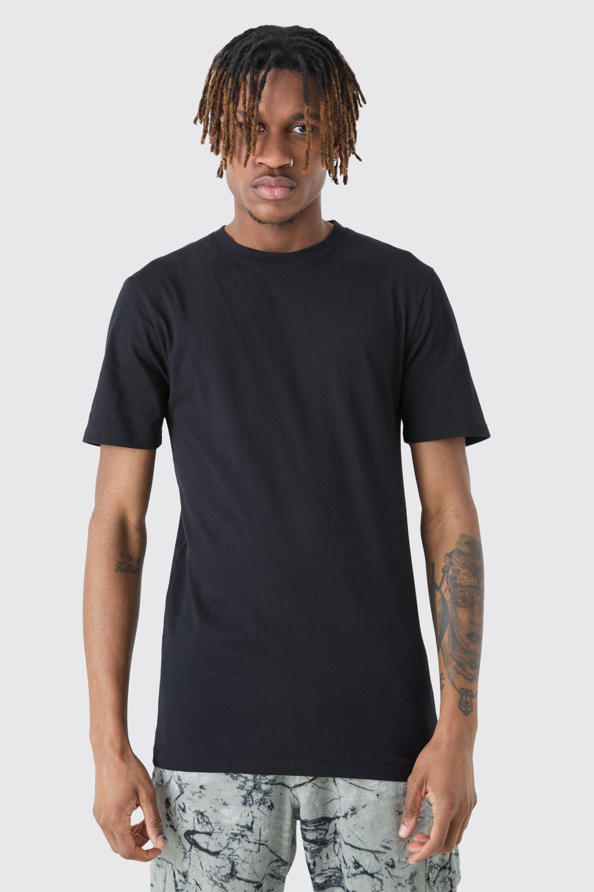 Tall 2 Pack Muscle Fit T-shirt by BOOHOOMAN