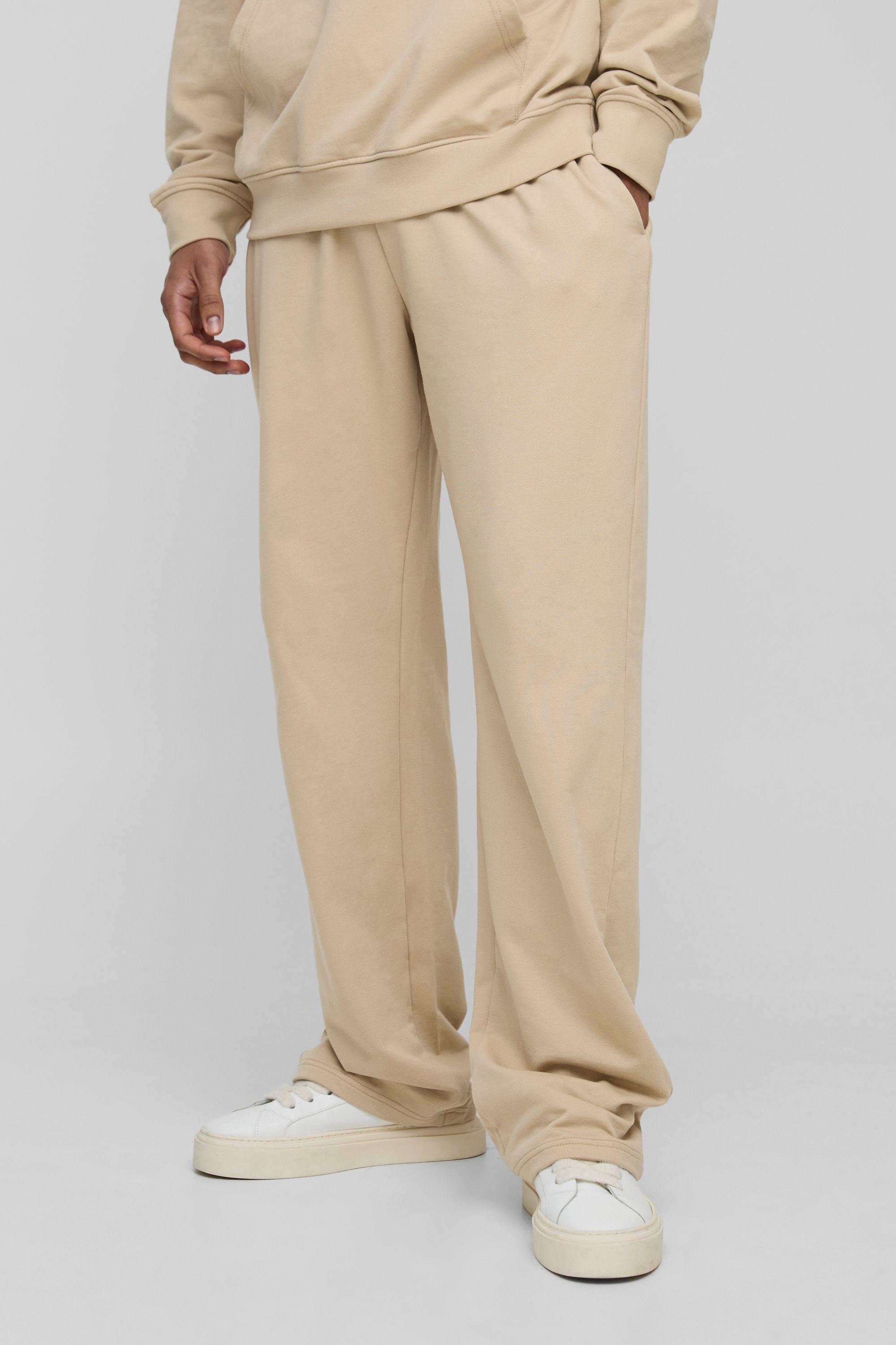 Tall 260GSM Loopback Relaxed Fit Basic Joggers by BOOHOOMAN