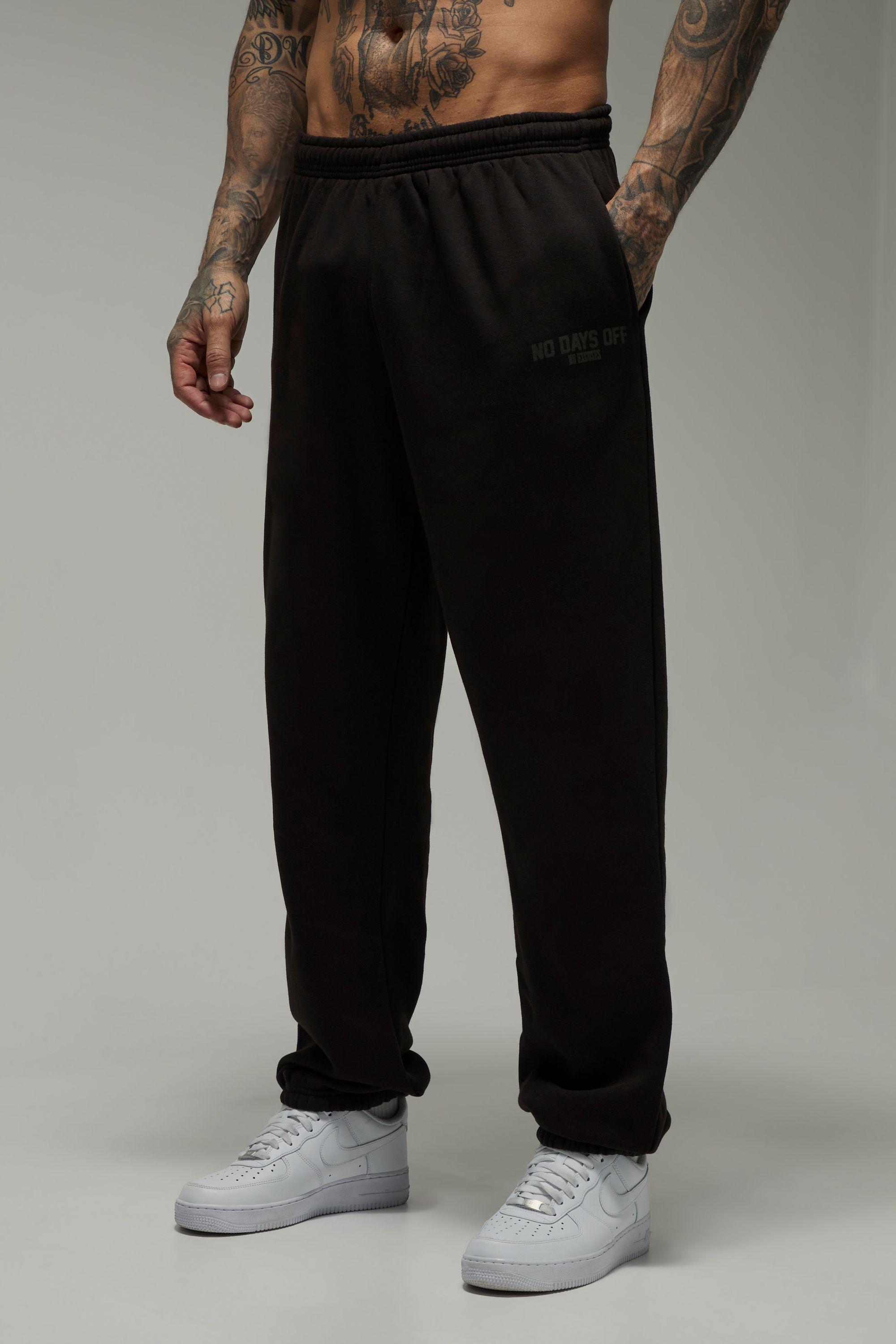 Tall Active No Days Off Oversized Joggers by BOOHOOMAN