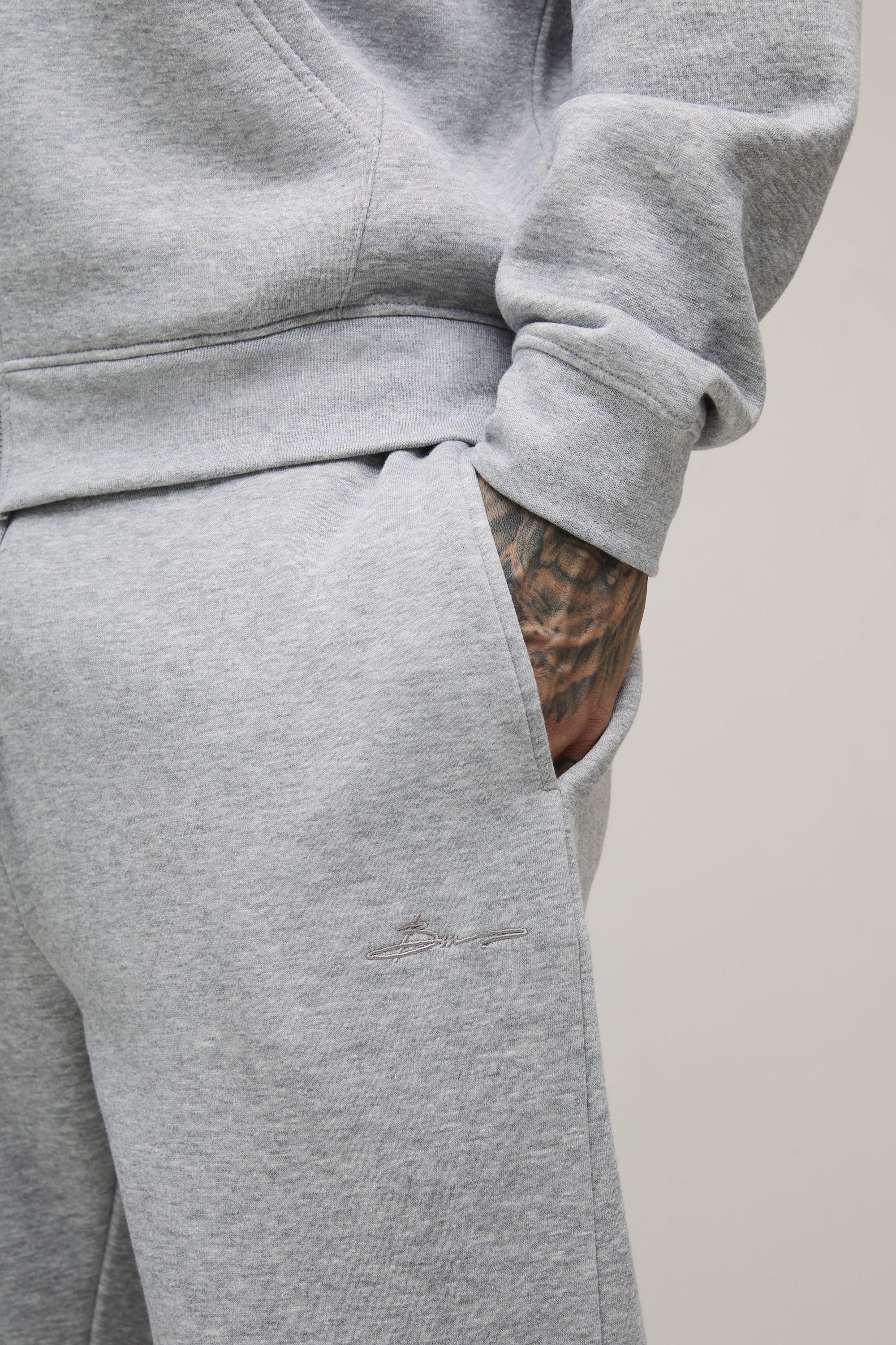 Tall Essential BM Signature Regular Fit Jogger by BOOHOOMAN