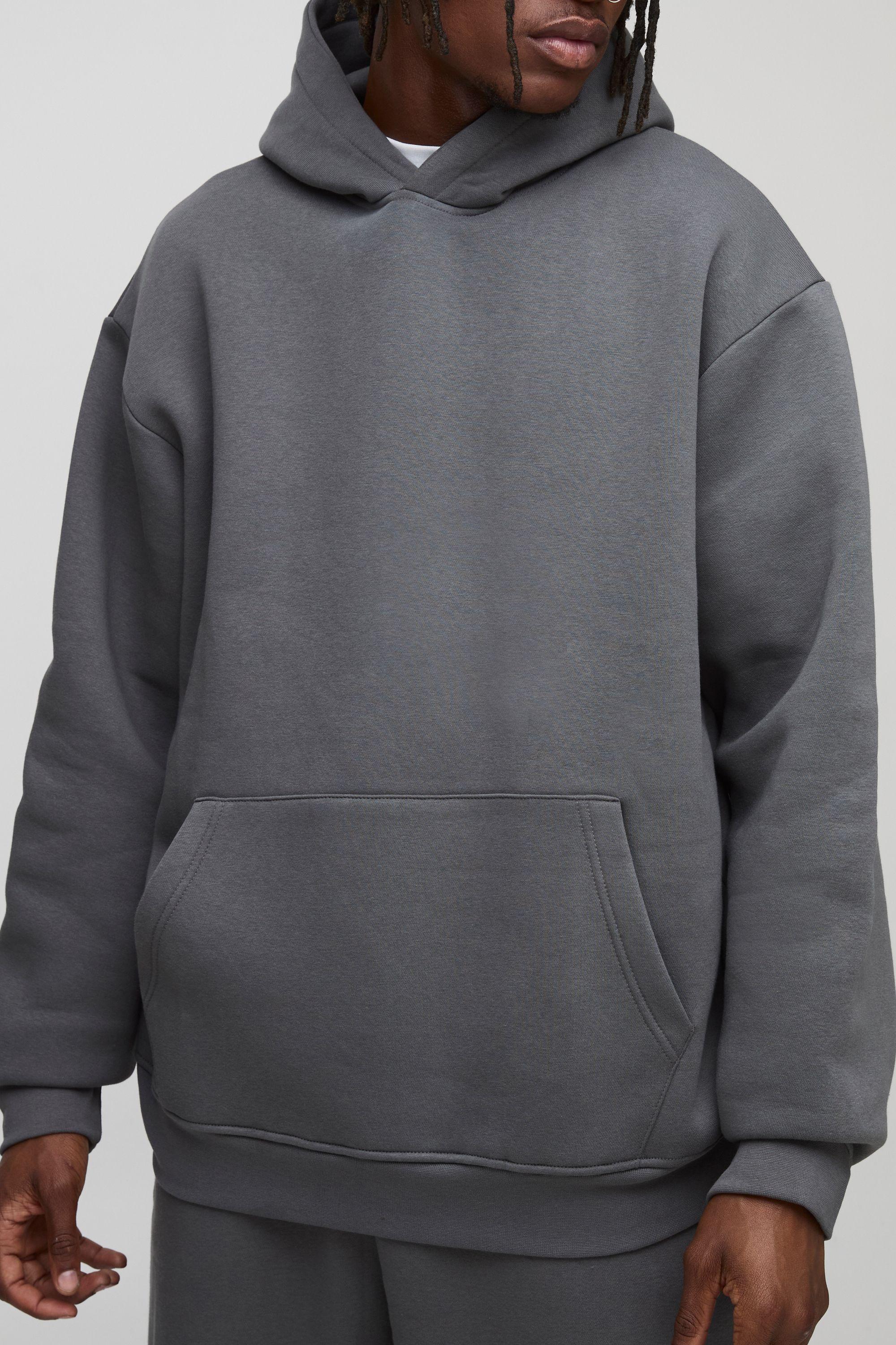 Tall Essential Oversized Over the Head Hoodie by BOOHOOMAN