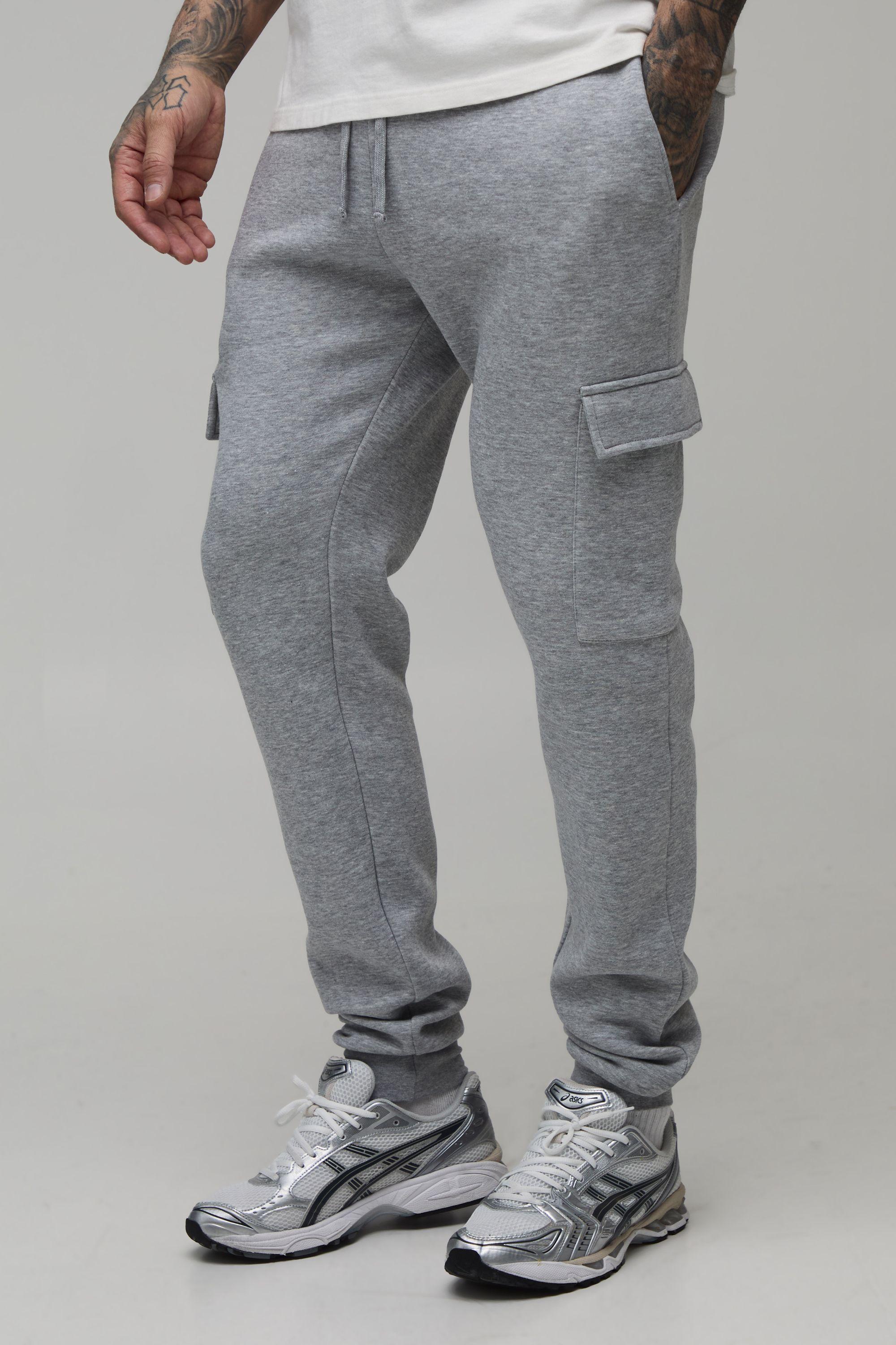Tall Essential Skinny Fit Cargo Jogger by BOOHOOMAN