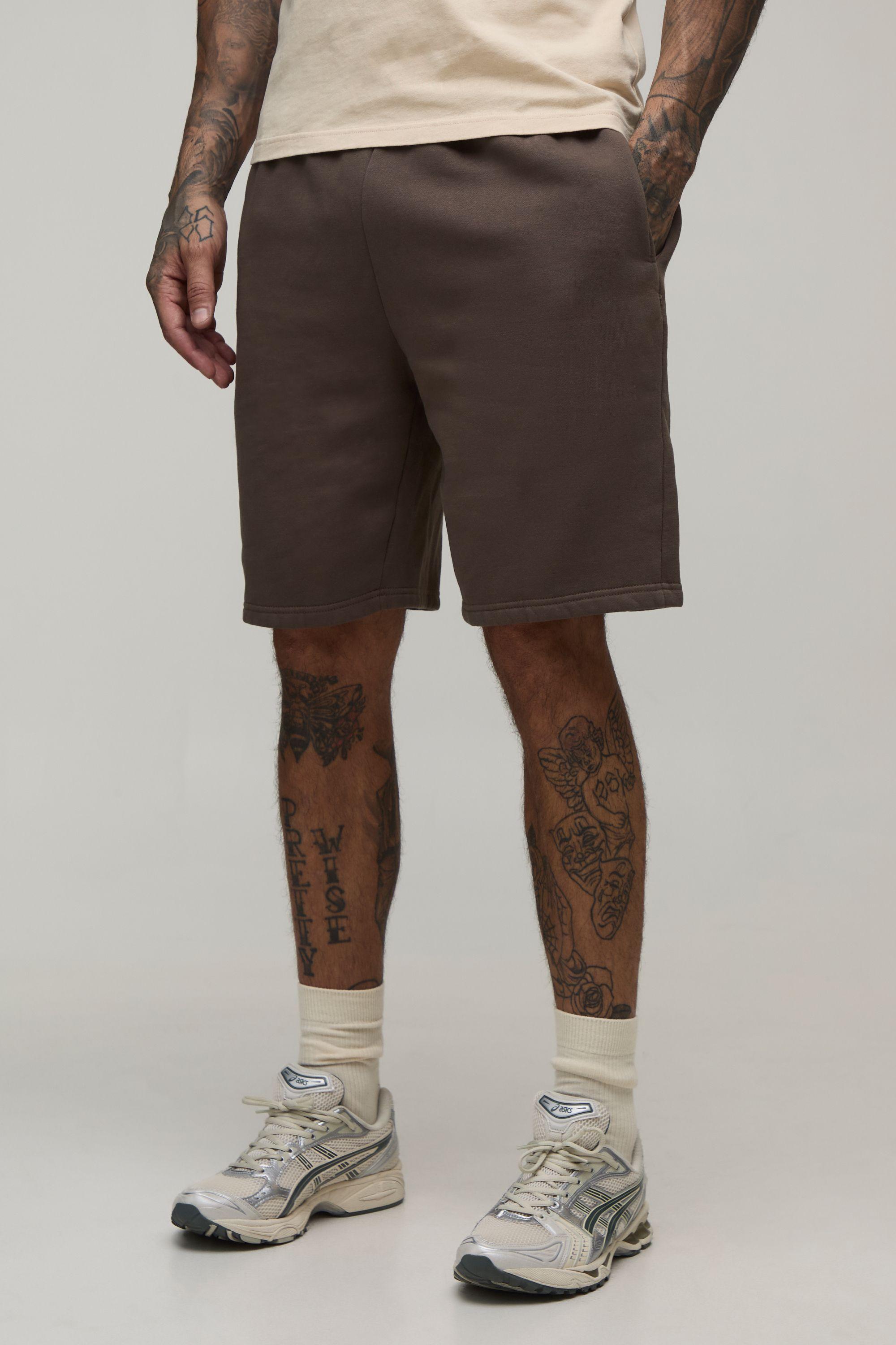 Tall Essential Washed Relaxed Fit Short by BOOHOOMAN