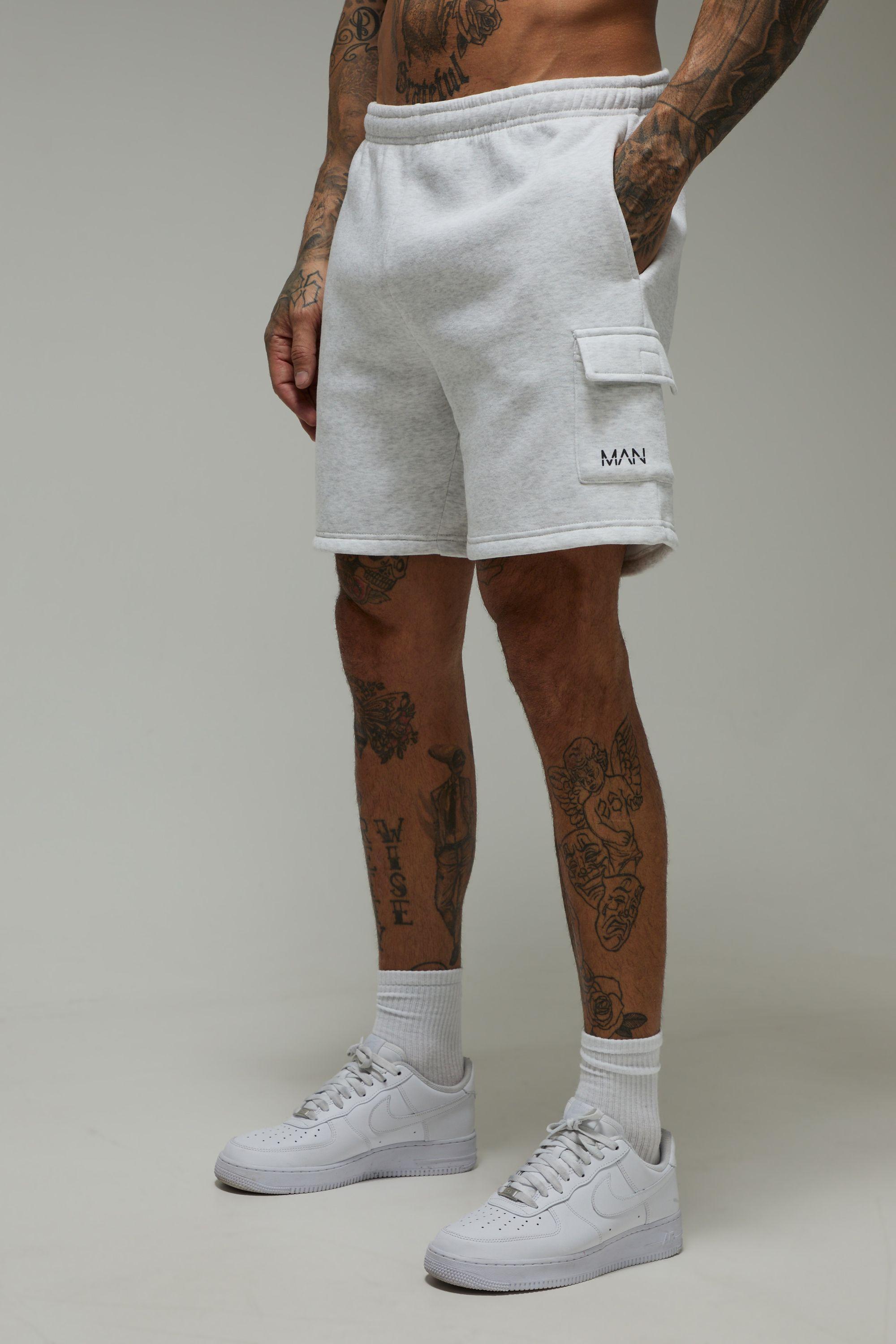 Tall Man Active 7inch Loose Fit Cargo Short by BOOHOOMAN